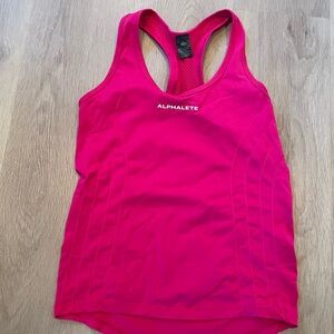 Alphalete Women's Vibrant Pink Racerback Tank Top